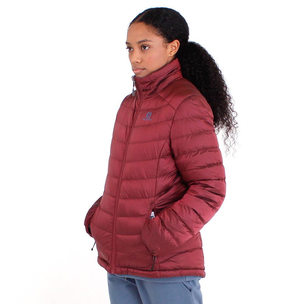 Dámské Bundy Salomon AGENTA REVERSIBLE JKT W Fuchsie | HIX-728635