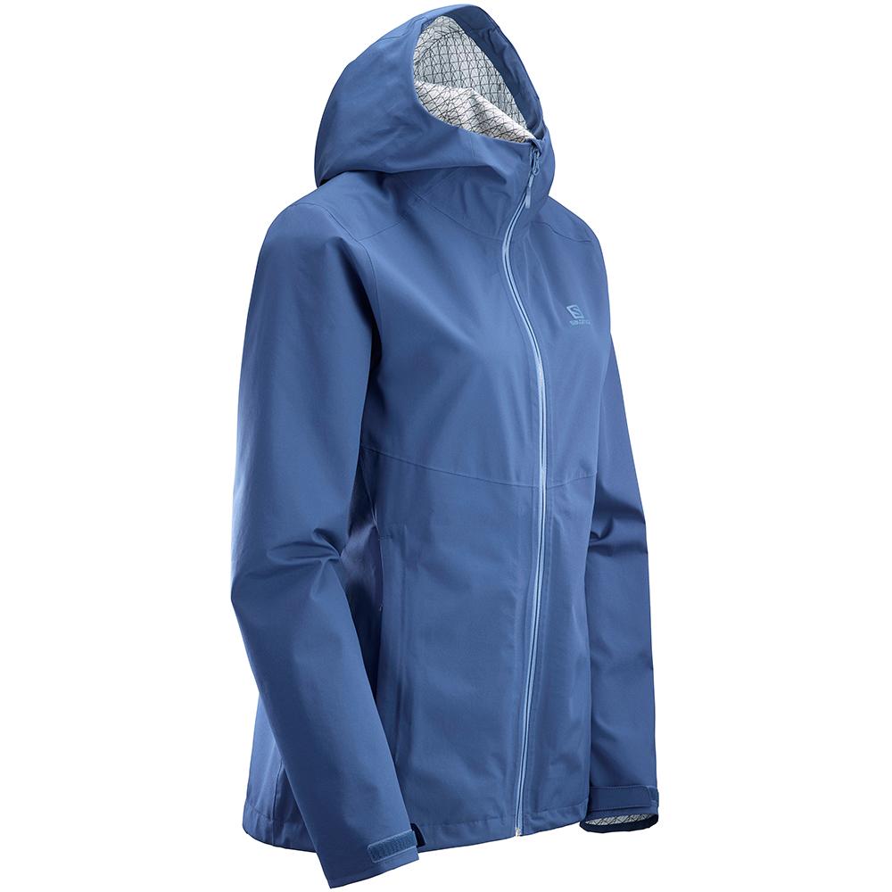 Dámské Bundy Salomon LA COTE FLEX 2.5L JKT W Tmavě | BUI-517236