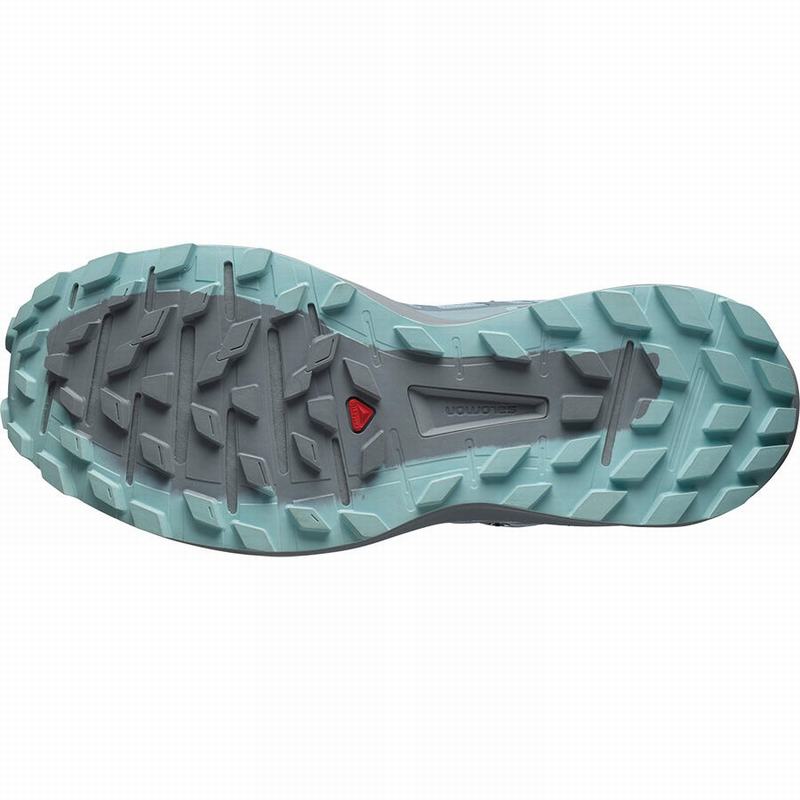 Dámské Běžecké Boty Salomon SENSE RIDE 4 GORE-TEX INVISIBLE FIT Zelene Tyrkysové | IJX-854167