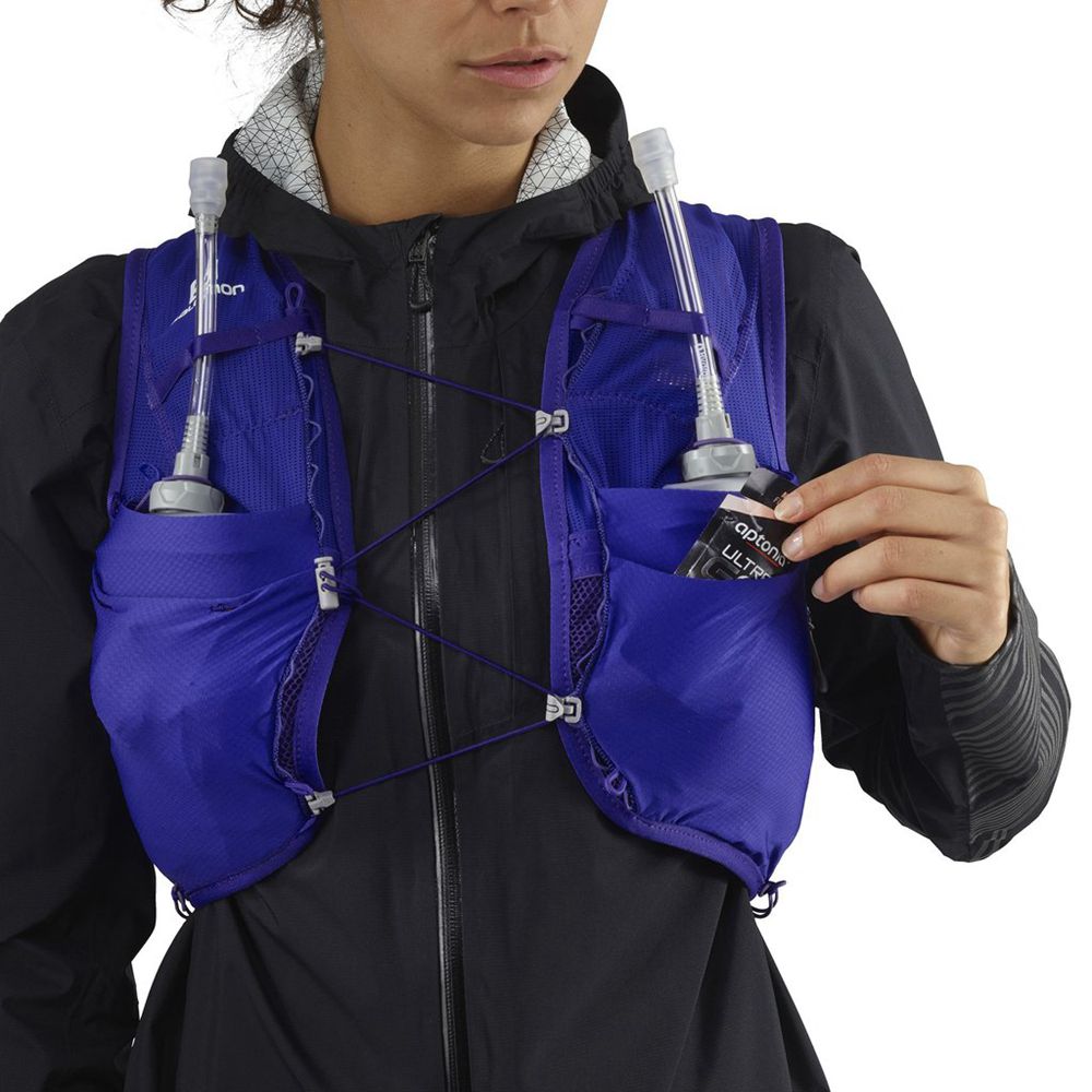 Dámské Packs Salomon ADV SKIN 8 SET HYDRATION PACK Blankyt | FRY-586371