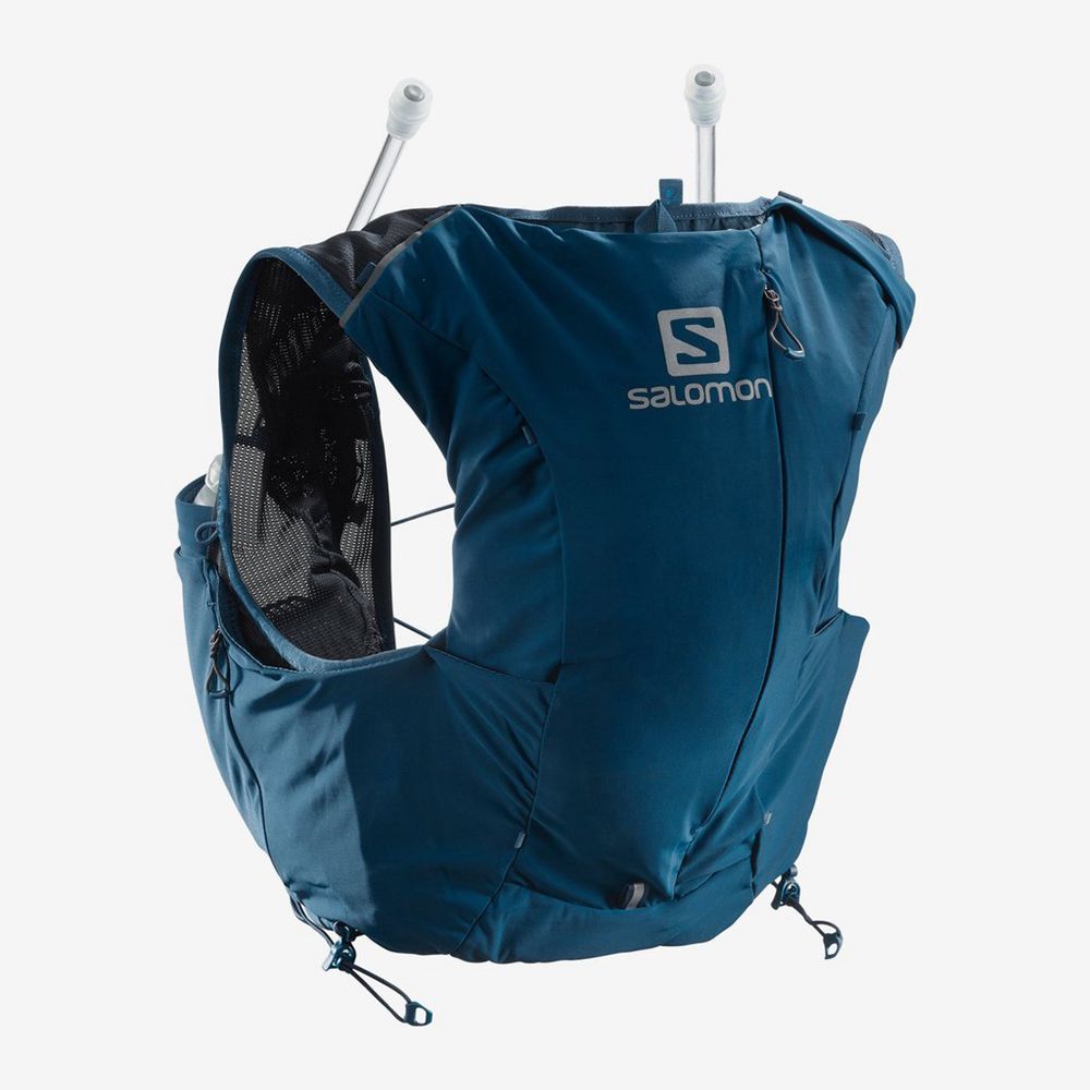 Dámské Packs Salomon ADV SKIN 8 SET HYDRATION PACK Růžové | ZKD-042385