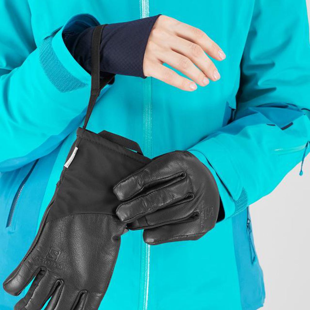 Dámské Rukavice Salomon PROPELLER PLUS GLOVE Černé | QCZ-713809