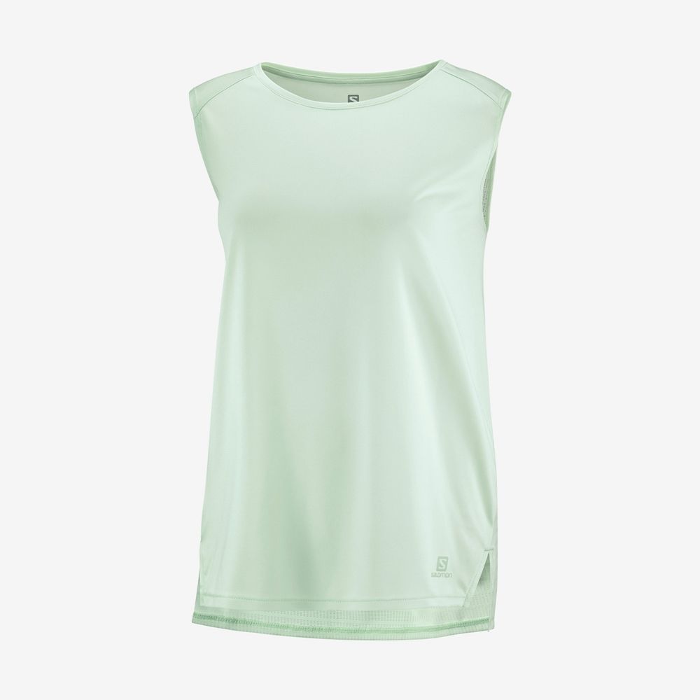 Dámské Tank Salomon OUTLINE SUMMER Blankyt | FGX-072689