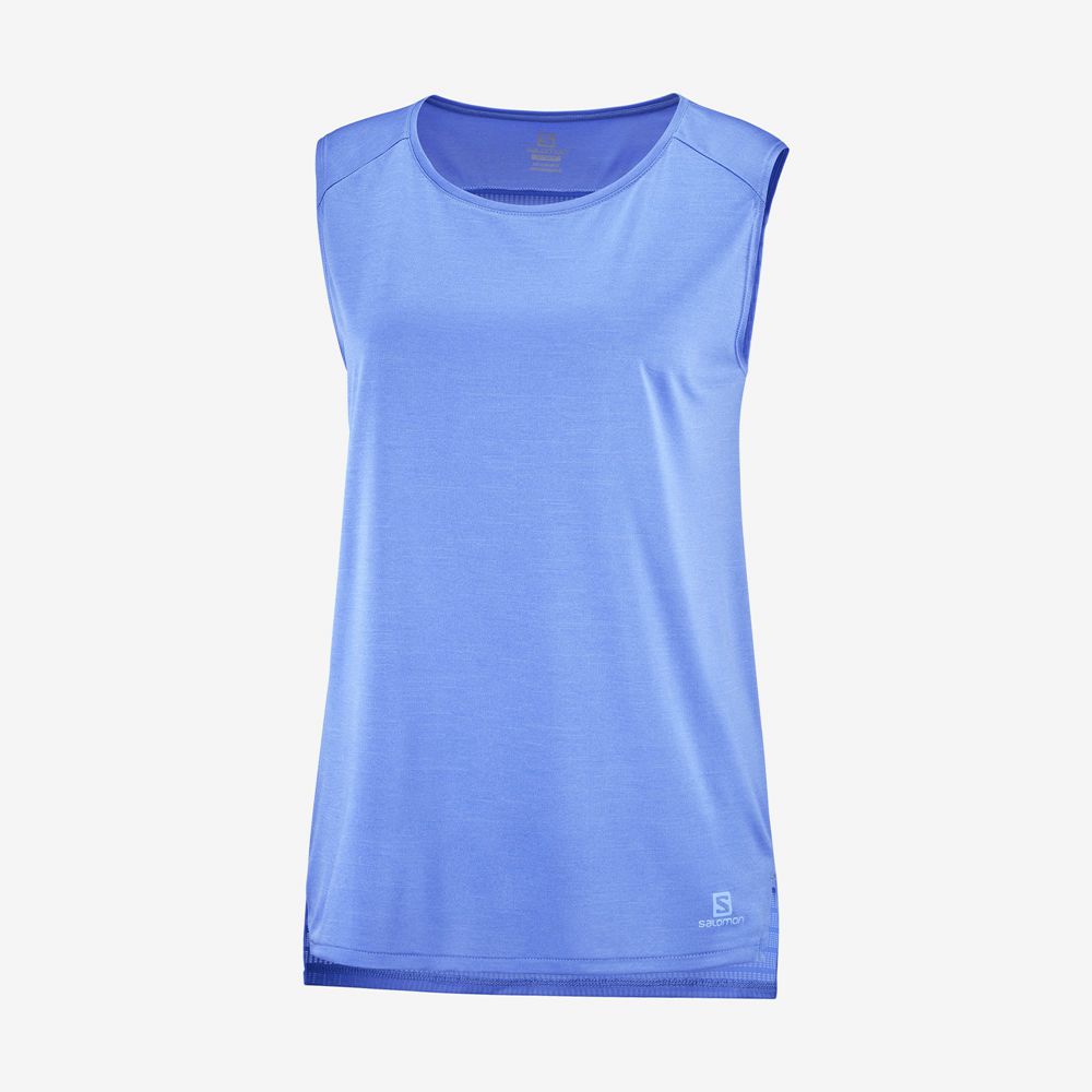 Dámské Tank Salomon OUTLINE SUMMER Marina | DYB-041376