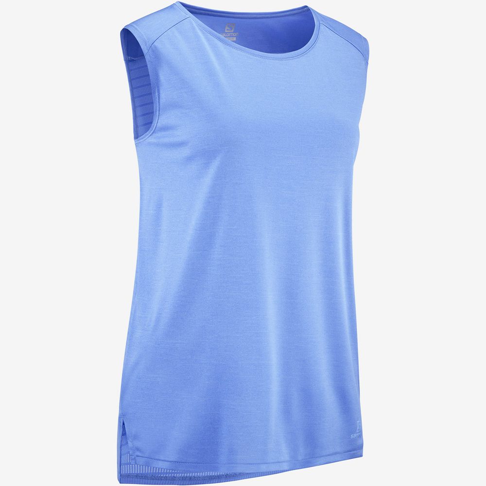 Dámské Tank Salomon OUTLINE SUMMER Marina | DYB-041376