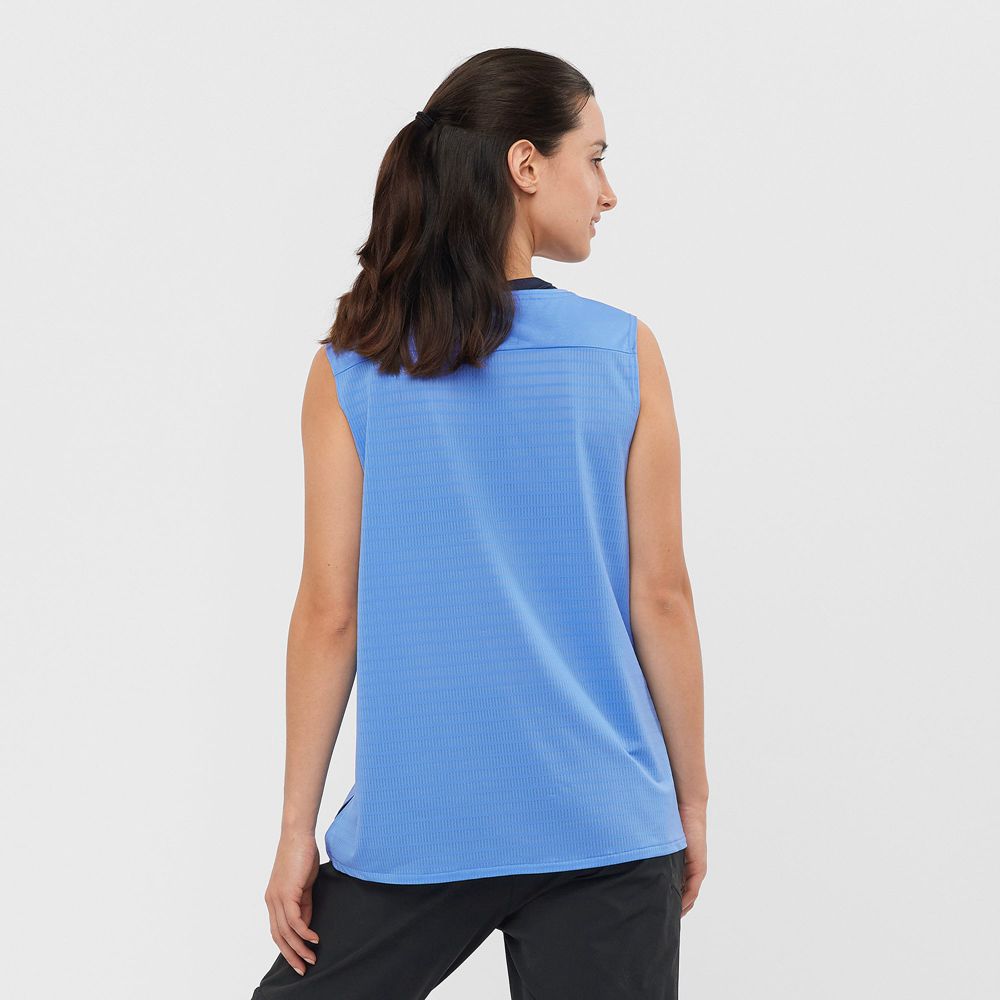 Dámské Tank Salomon OUTLINE SUMMER Marina | DYB-041376