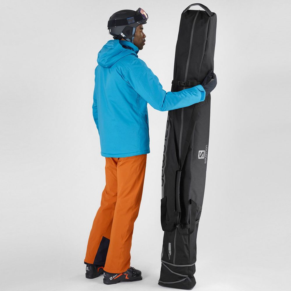 Dámské Tašky Salomon EXTEND 2 PAIRS 175+20 Skibag Černé | PBH-042865