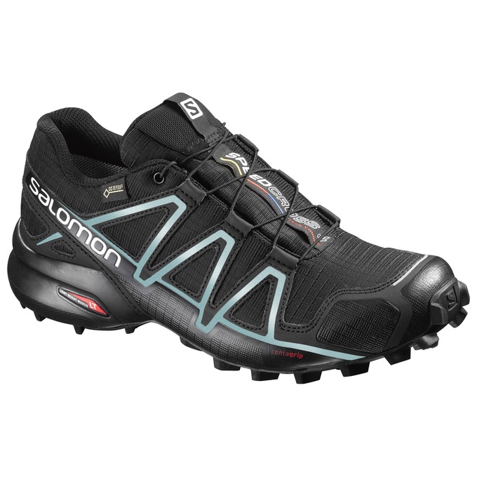 Dámské Trailové Běžecké Boty Salomon SPEEDCROSS 4 GTX W Černé | 9810MXSZQ