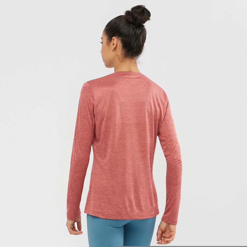 Dámské Tričko Salomon AGILE Long Sleeve Koralove | QYF-894237