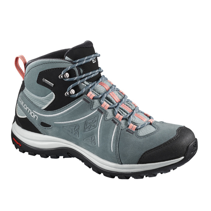 Dámské Turistické Boty Salomon ELLIPSE 2 MID LTR GTX W Světle Tyrkysové Černé | LMF-236748