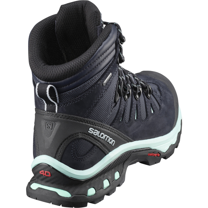 Dámské Turistické Boty Salomon QUEST 4D 3 GTX W Čokolády Černé | DJX-387920