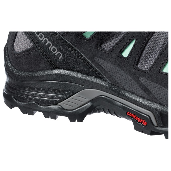 Dámské Turistické Boty Salomon QUEST PRIME GTX W Černé Stříbrné | OTF-587164