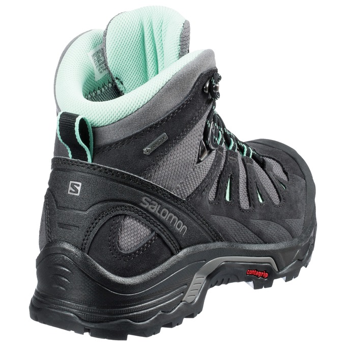 Dámské Turistické Boty Salomon QUEST PRIME GTX W Černé Stříbrné | OTF-587164