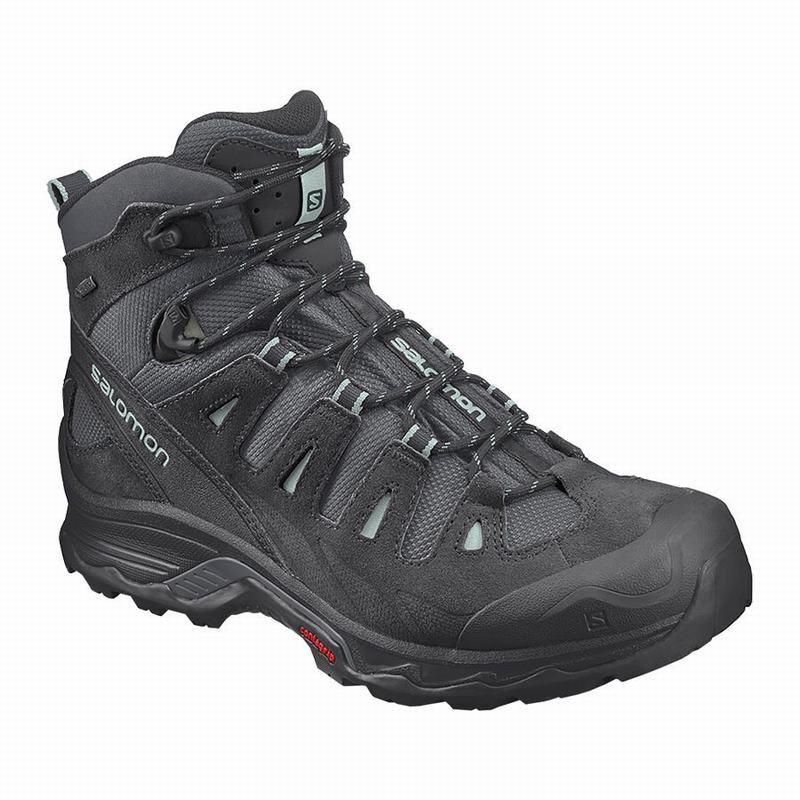 Dámské Turistické Boty Salomon QUEST PRIME GTX W Tmavě Blankyt Černé | YIS-615027