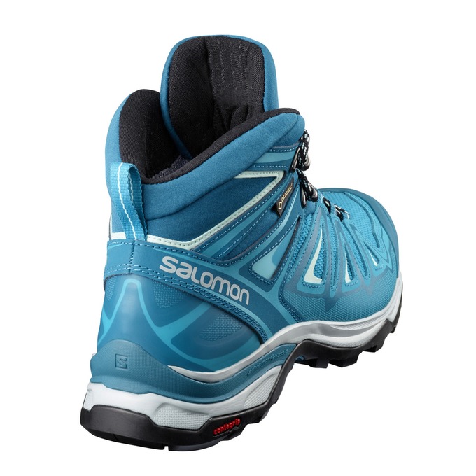 Dámské Turistické Boty Salomon X ULTRA 3 MID GTX W Tmavě Blankyt | AWD-107824