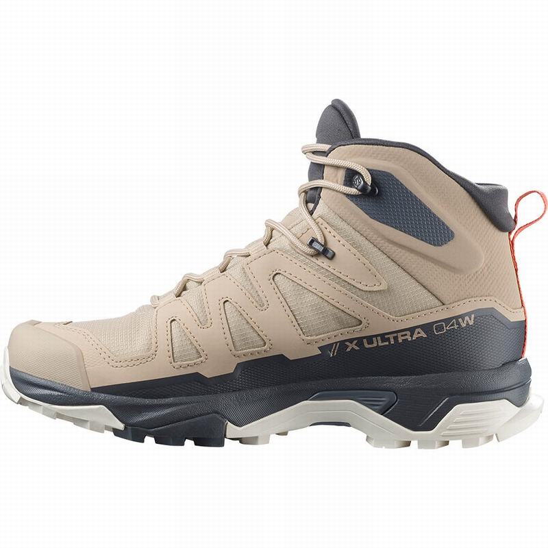 Dámské Turistické Boty Salomon X ULTRA 4 MID GORE-TEX Hnědé | RWQ-351046