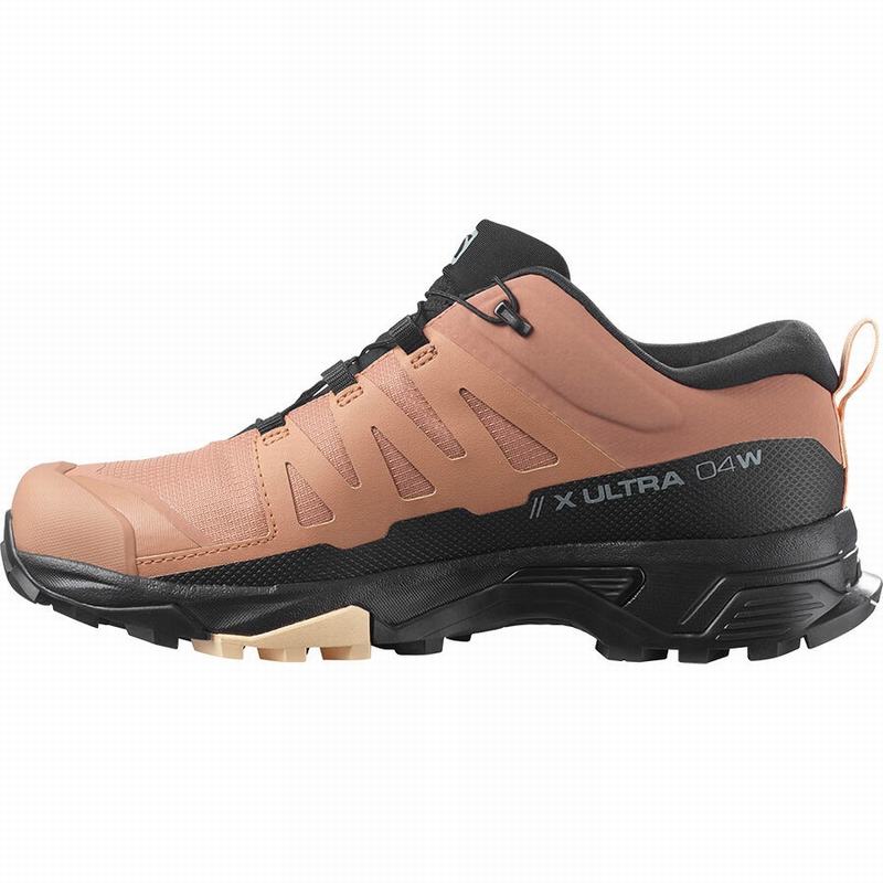 Dámské Turistické Boty Salomon X ULTRA 4 GORE-TEX Černé Krém | XQC-269537