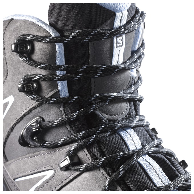 Dámské Turistické Boty Salomon X ULTRA TREK GTX W Černé Šedé | YFT-530846