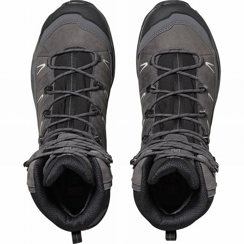 Dámské Turistické Boty Salomon X ULTRA TREK GORE-TEX Černé Šedé | ZJL-429637