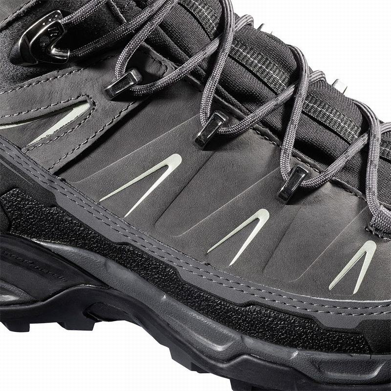 Dámské Turistické Boty Salomon X ULTRA TREK GORE-TEX Černé Šedé | ZJL-429637