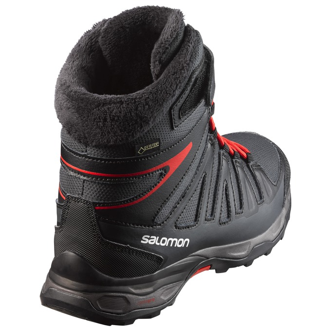 Dětské Zimní Boty Salomon X-ULTRA GTX J Tmavě Blankyt Černé | VEW-976082