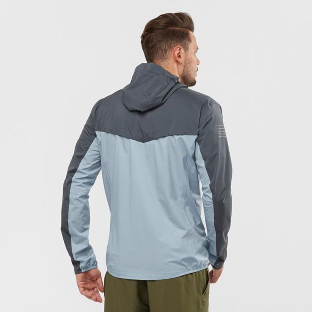 Pánské Bundy Salomon BONATTI WATERPROOF Blankyt | PYN-830254