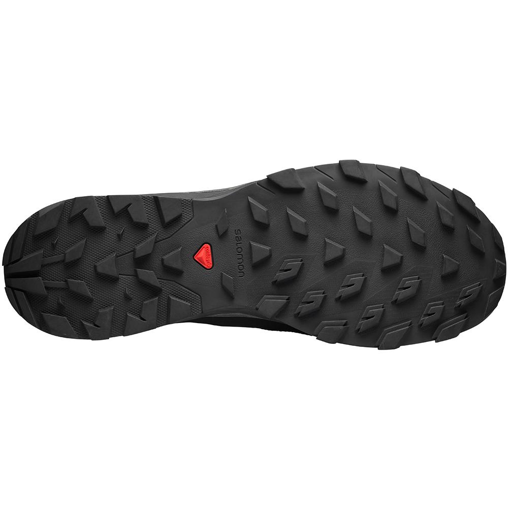 Pánské Běžecké Boty Salomon OUTLINE MID GORE-TEX Černé | TIK-576293