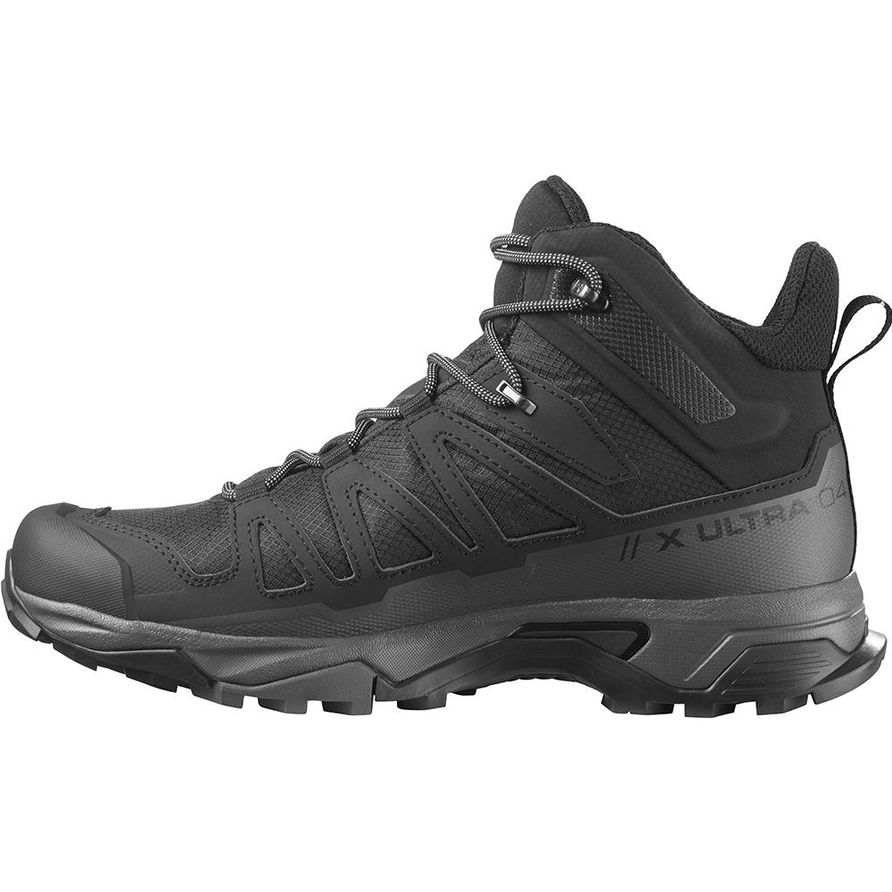 Pánské Běžecké Boty Salomon X ULTRA 4 MID GORE-TEX Černé | JAE-340762