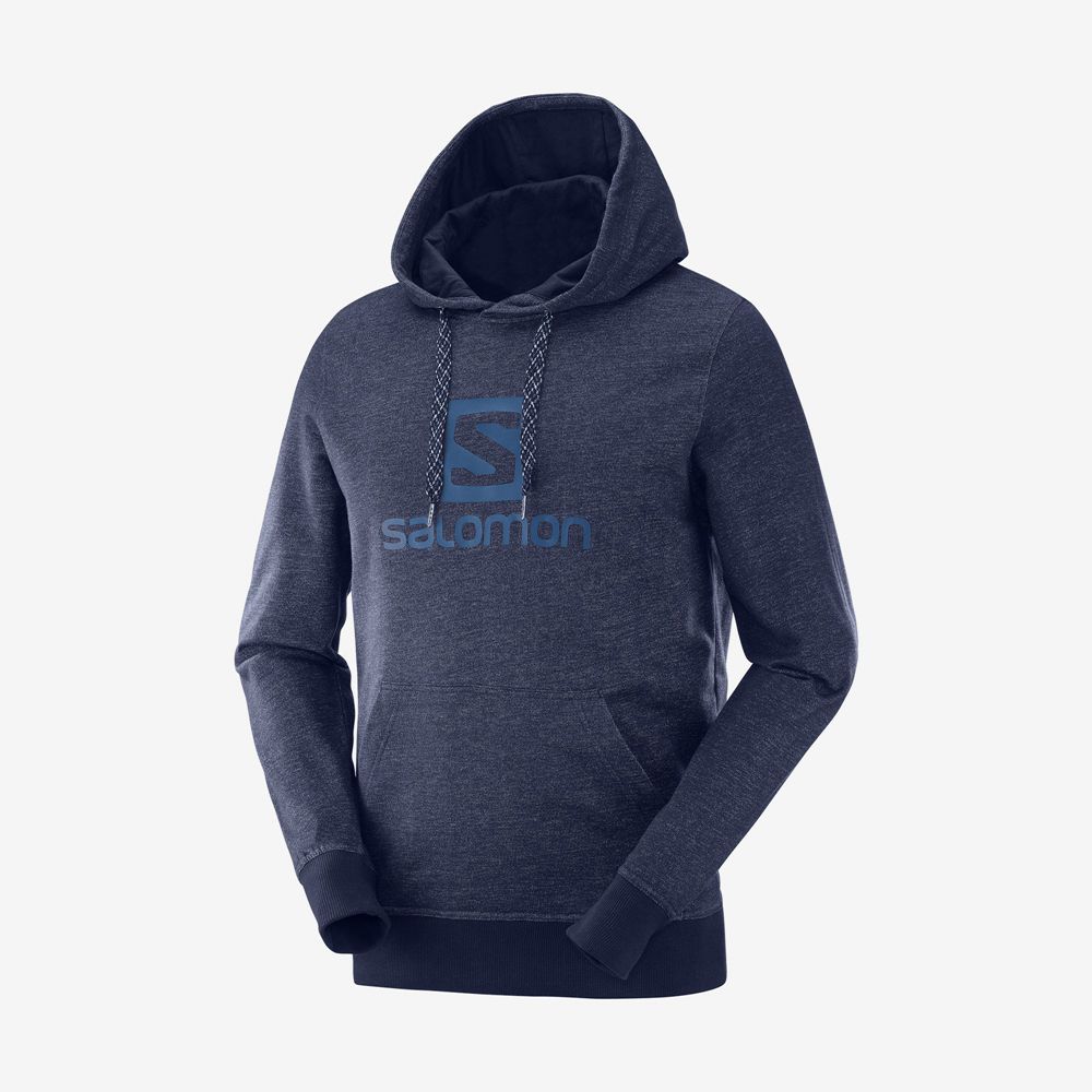 Pánské Mezivrstvy Salomon SHIFT HOODIE M Tmavě Blankyt | MOE-673581