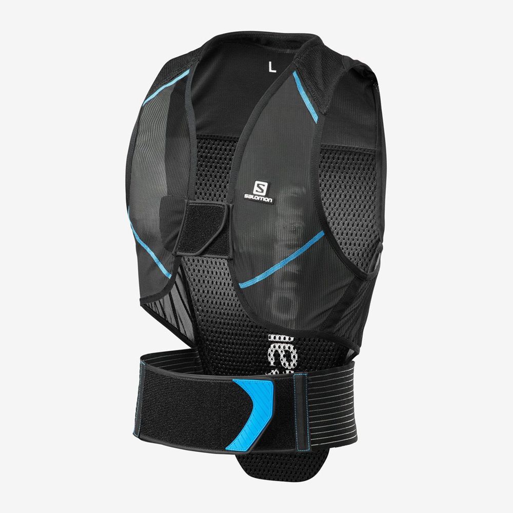 Pánské Packs Salomon FLEXCELL BACK PROTECTION Černé Blankyt | UTI-018435