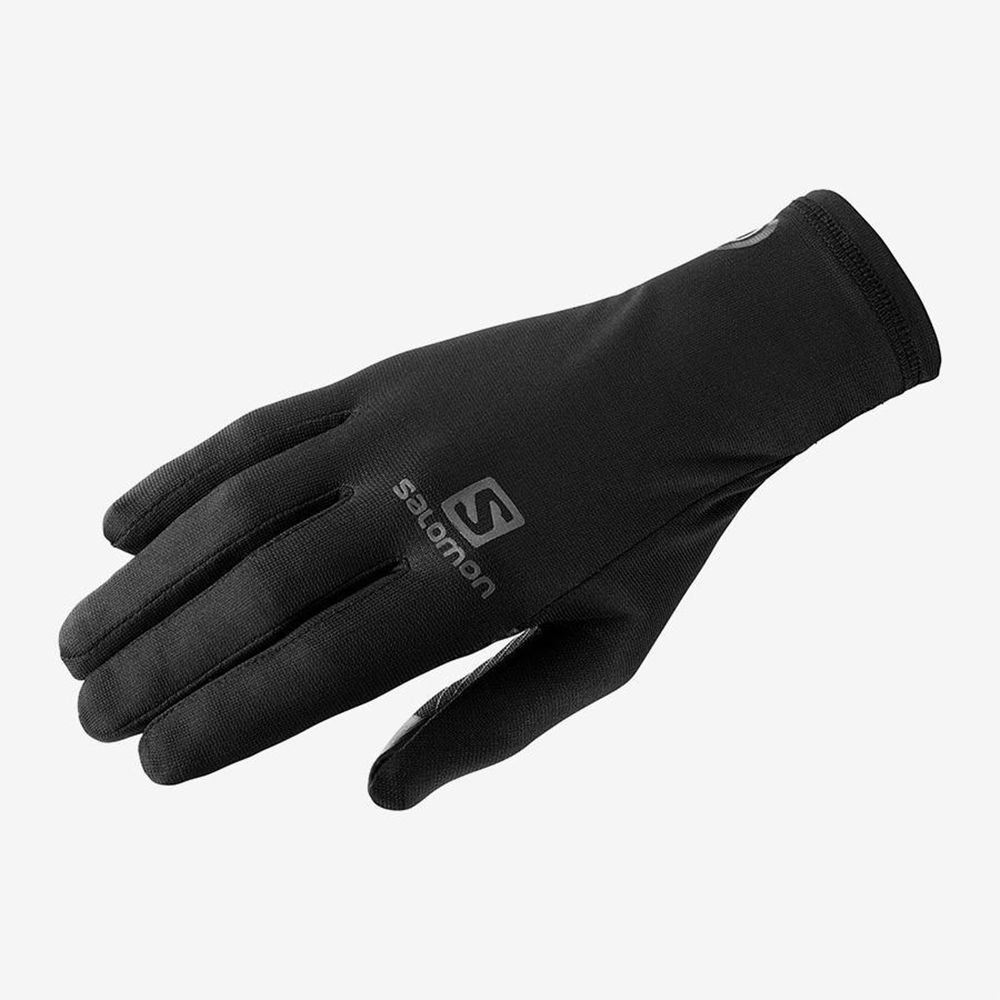 Pánské Rukavice Salomon NSO PRO GLOVE Černé | IMC-183942