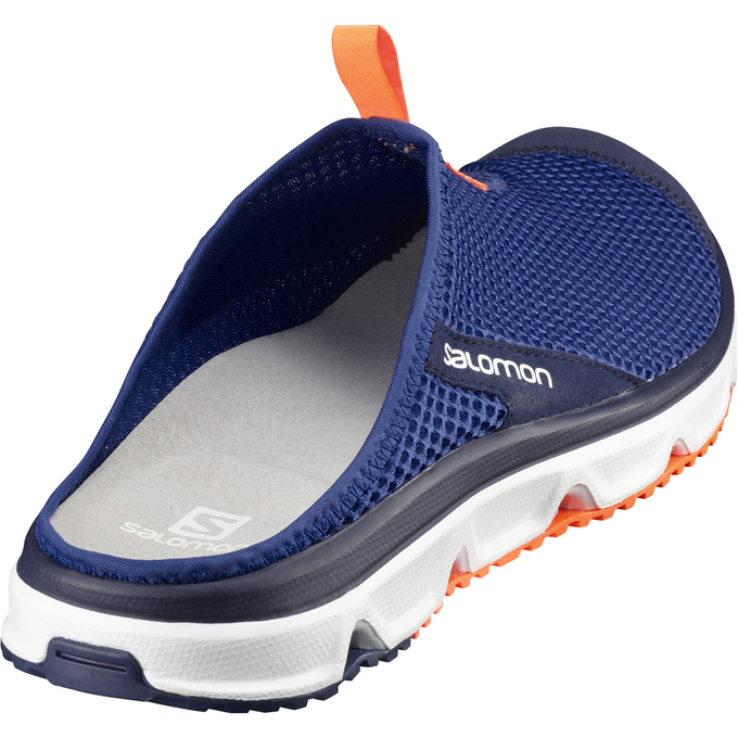 Pánské Sandály Salomon RX SLIDE 3.0 Tmavě Blankyt Bílé | FHQ-294306