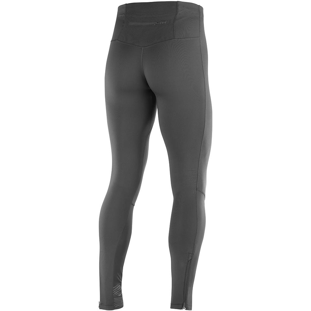 Pánské Tights Salomon AGILE LONG M Černé | TVB-956780