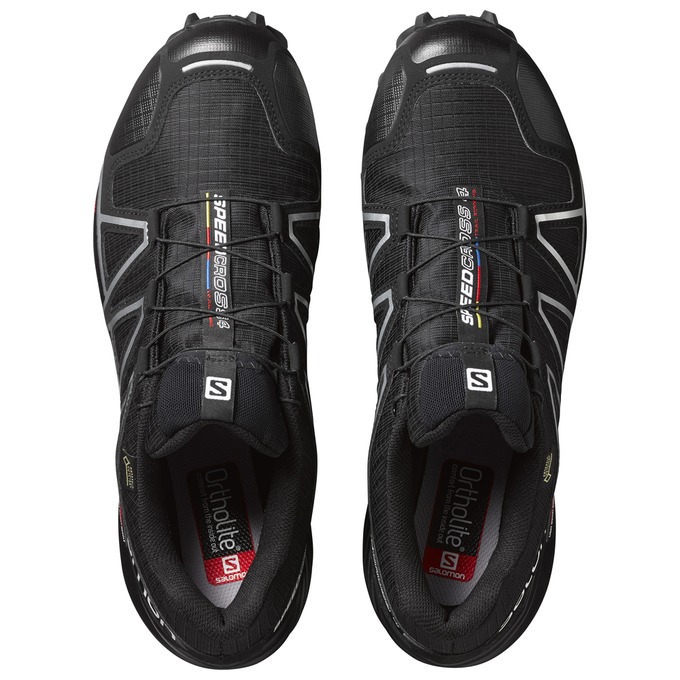 Pánské Trailové Běžecké Boty Salomon SPEEDCROSS 4 GTX Červené | INF-462901