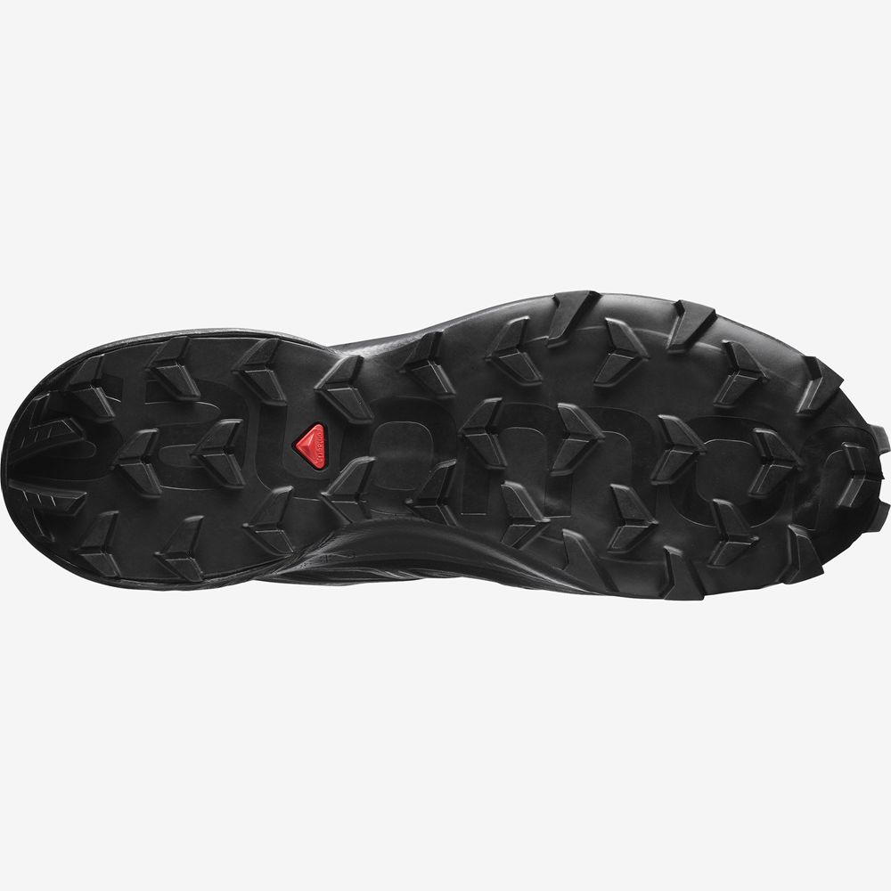 Pánské Trailové Běžecké Boty Salomon SPEEDCROSS 5 GORE-TEX Černé | SET-624391