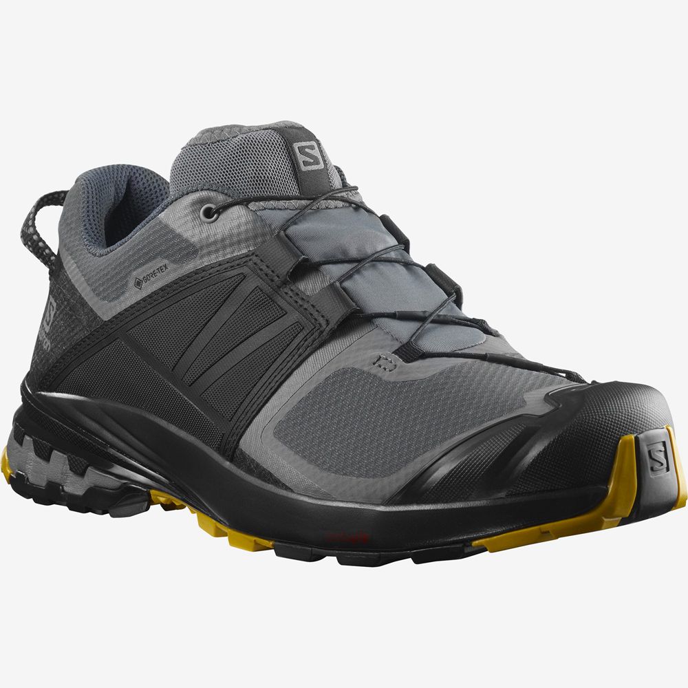 Pánské Trailové Běžecké Boty Salomon XA WILD GORE-TEX Šedé | MDO-760938