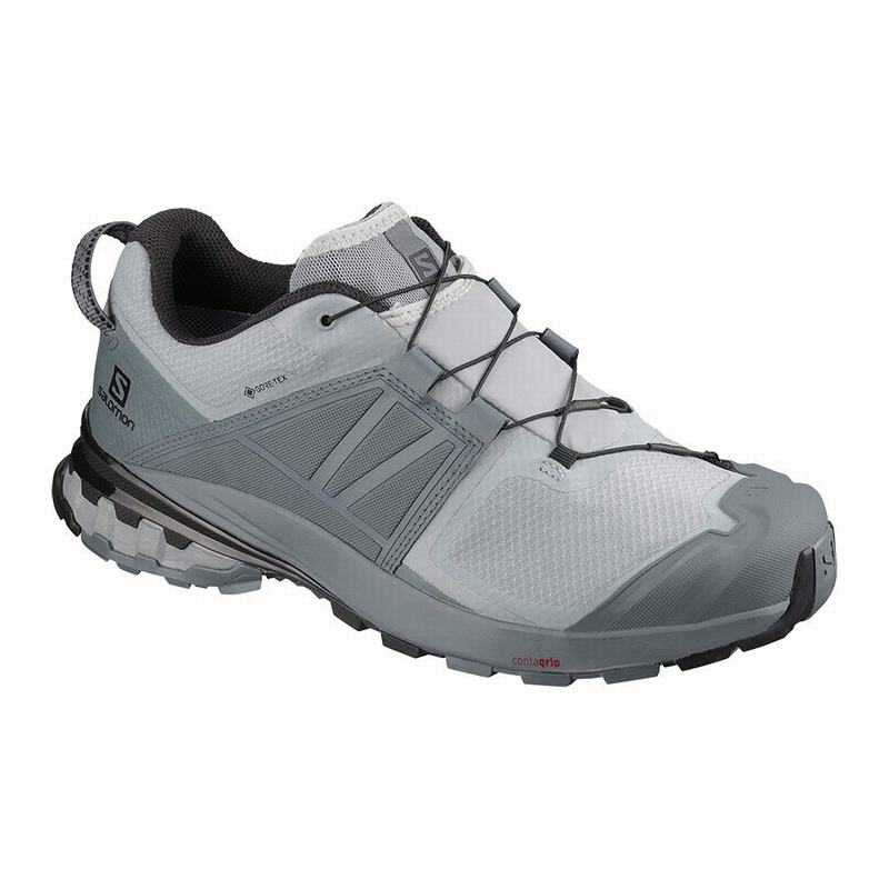 Pánské Trailové Běžecké Boty Salomon XA WILD GORE-TEX Šedé | NGS-089354