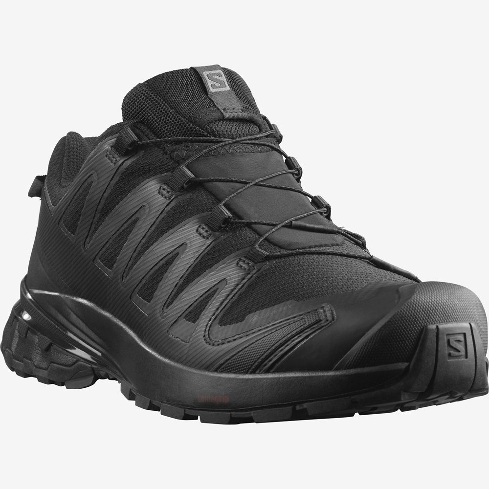 Pánské Trailové Běžecké Boty Salomon XA PRO 3D V8 GORE-TEX Černé | VJR-723095