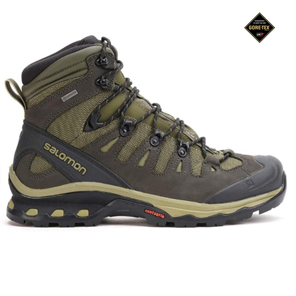 Pánské Turistické Boty Salomon QUEST 4D 3 GORE-TEX Olivy Zelené | HSA-502781