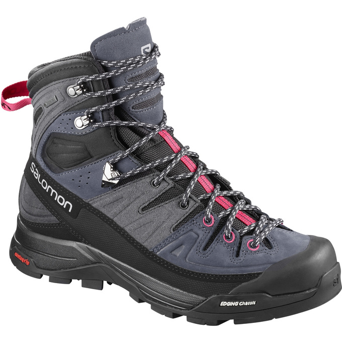 Pánské Turistické Boty Salomon X ALP HIGH LTR GTX W Šedé Černé | POC-082416