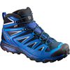 Pánské Turistické Boty Salomon X ULTRA 3 WIDE MID GTX Černé | DAL-572986