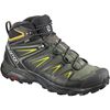 Pánské Turistické Boty Salomon X ULTRA 3 WIDE MID GTX Černé | IAL-693274