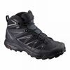 Pánské Turistické Boty Salomon X ULTRA 3 WIDE MID GORE-TEX Černé | OIB-560281