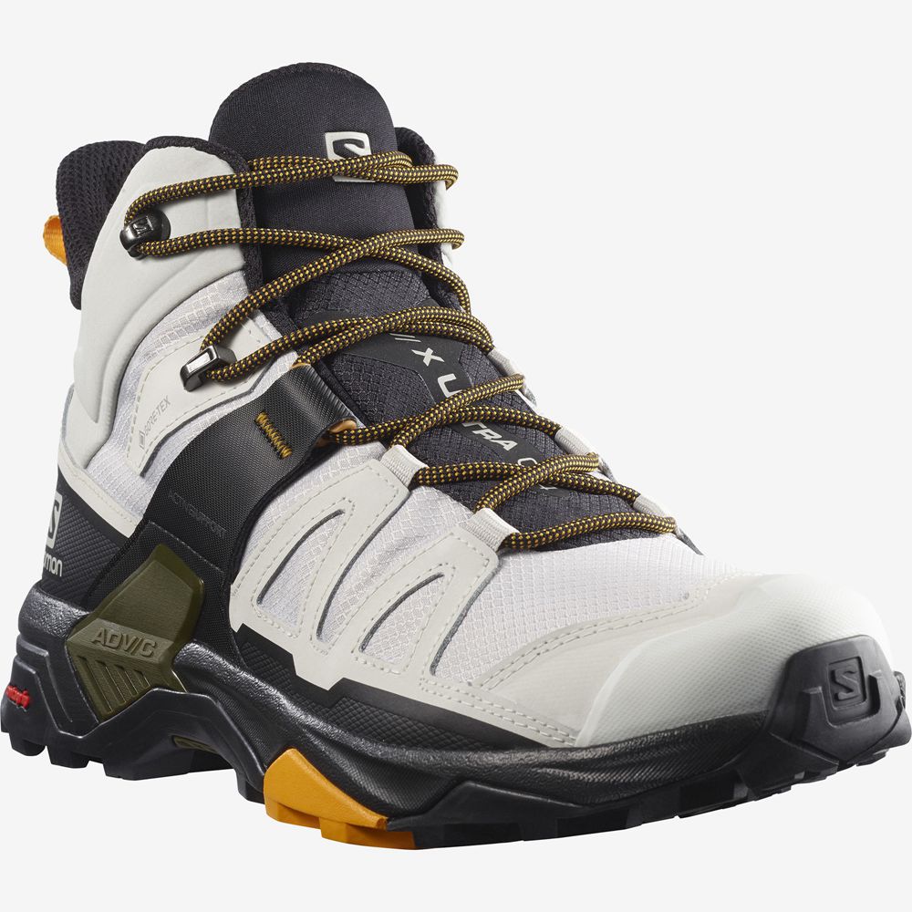 Pánské Turistické Boty Salomon X ULTRA 4 MID GORE-TEX Sliver | RLC-723415