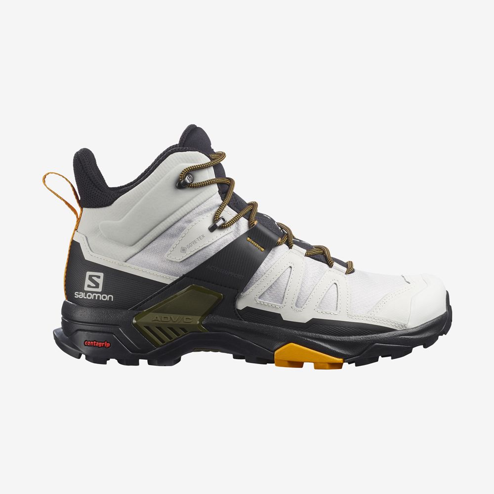 Pánské Turistické Boty Salomon X ULTRA 4 MID GORE-TEX Sliver | RLC-723415