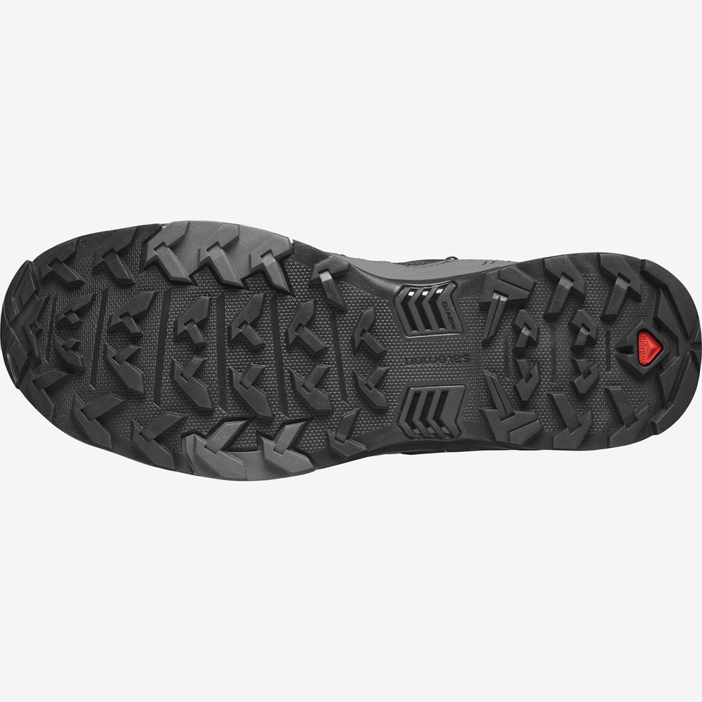 Pánské Turistické Boty Salomon X ULTRA 4 MID WIDE GORE-TEX Černé | WZO-206359