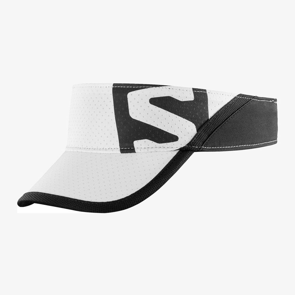 Pánské Visor Salomon XA VISOR Bílé Černé | JPE-537184