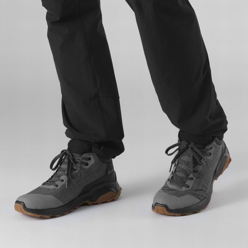 Pánské Zimní Boty Salomon X REVEAL CHUKKA CLIMASALOMON WATERPROOF Černé | IMK-064213