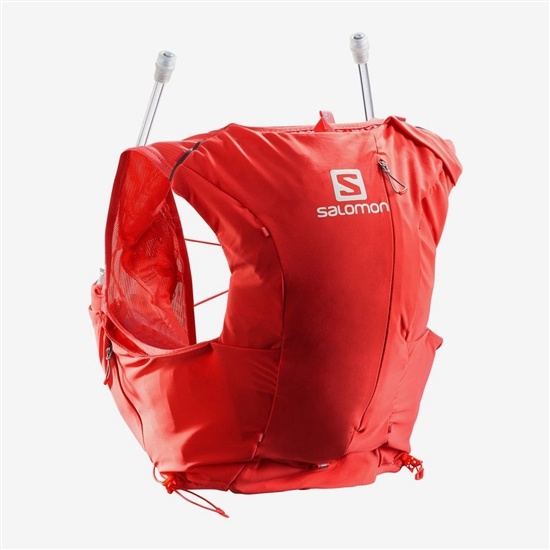 Dámské Packs Salomon ADV SKIN 8 SET HYDRATION PACK Růžové | ZKD-042385