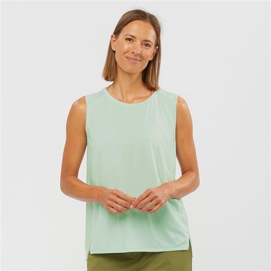 Dámské Tank Salomon OUTLINE SUMMER Blankyt | FGX-072689